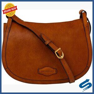 Italian Leather Hobo Shoulder Bag Medium Size with Zipper Closure